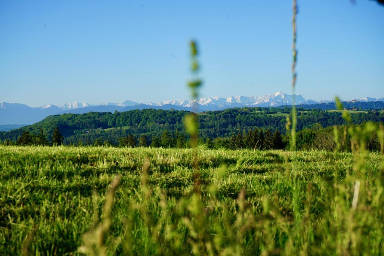 Ferienwohnung Auszeit Im Pfaffenwinkel - Wessobrunn Exteriör bild